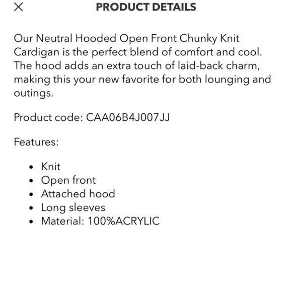 Cozy Knit Beige Sweater - Picture 7 of 7